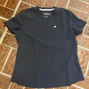 Fabletics Black V-Neck Top and matching Scrub pant